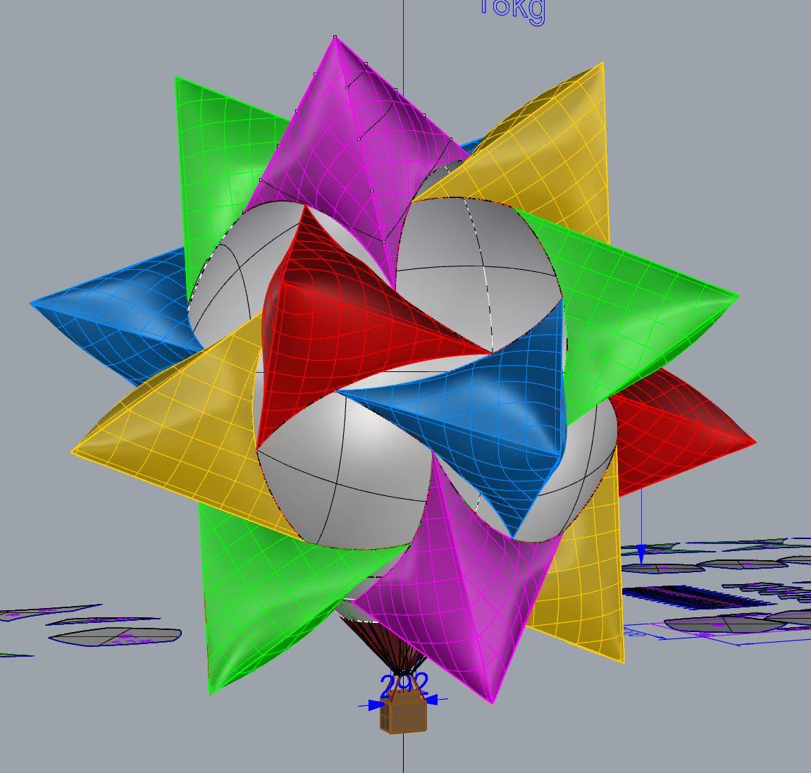 Macro 3D-Logo